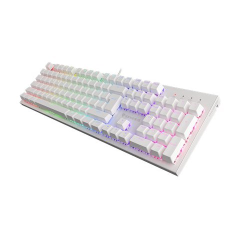 Genesis | THOR 303 | Gaming keyboard | RGB LED light | US | White | Wired | 1.8 m | Brown Switch - 3